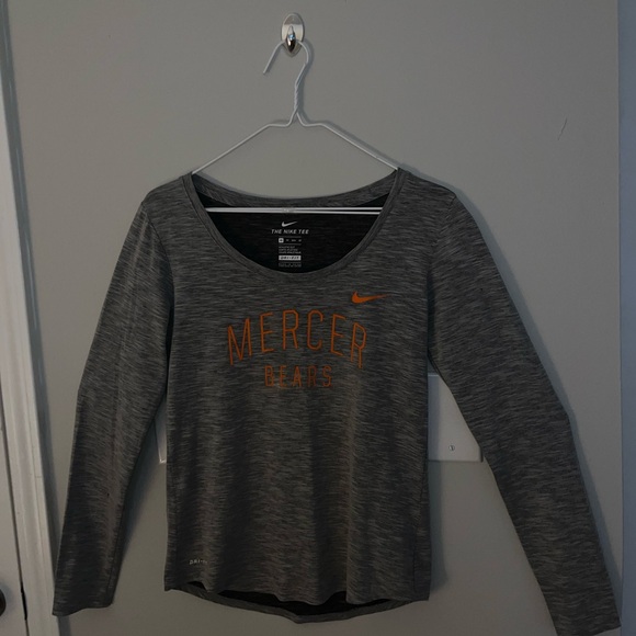 Mercer Bears Arch Over Officially Licensed Long Sleeve T-Shirt I XS - Picture 8 of 8